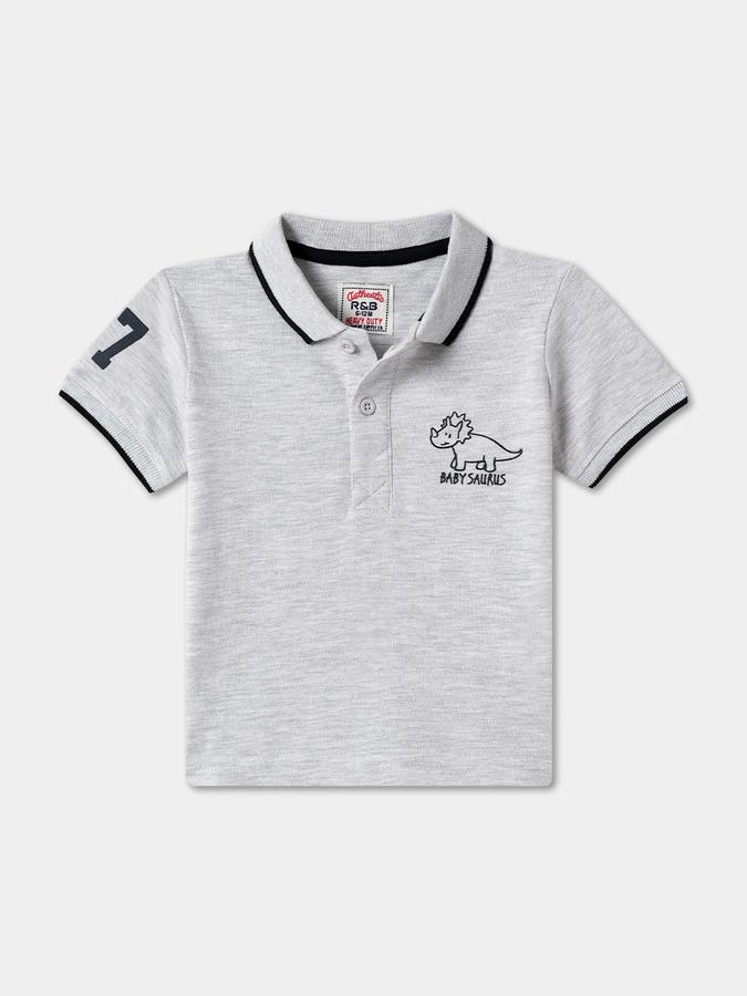 Baby Boys Printed Pure Cotton Regular T Shirt 