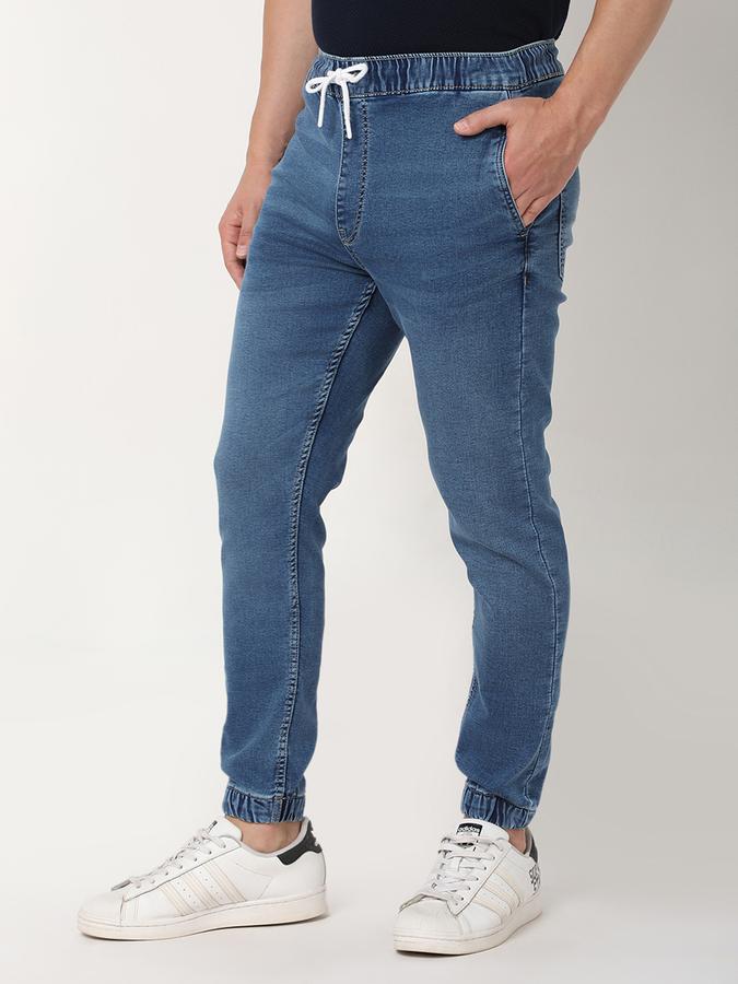 Men Mid-Rise Jogger Jeans image number 1