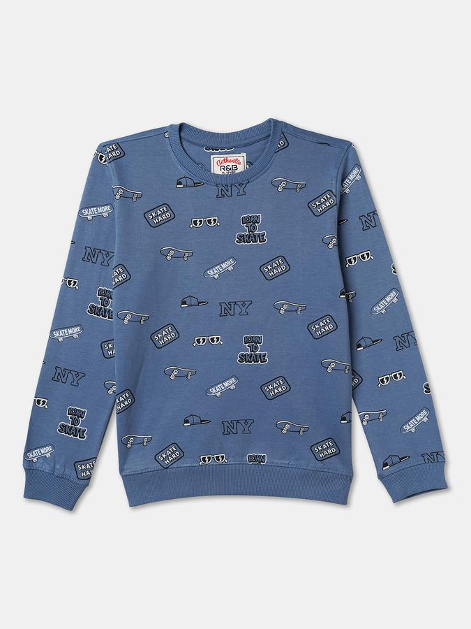 Full Sleeve Graphic Print Boys Sweatshirt image number 0