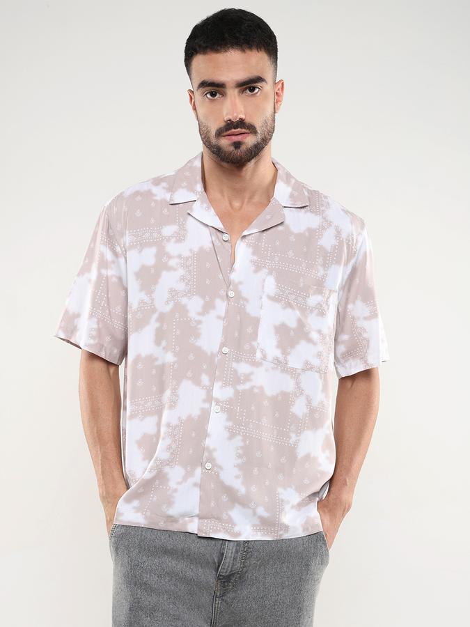 Men Printed Relaxed Fit Shirt image number 1