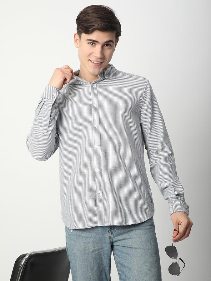 Men Striped Casual Shirt