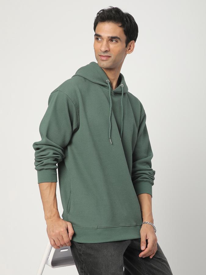 Full Sleeve Solid Men Sweatshirt