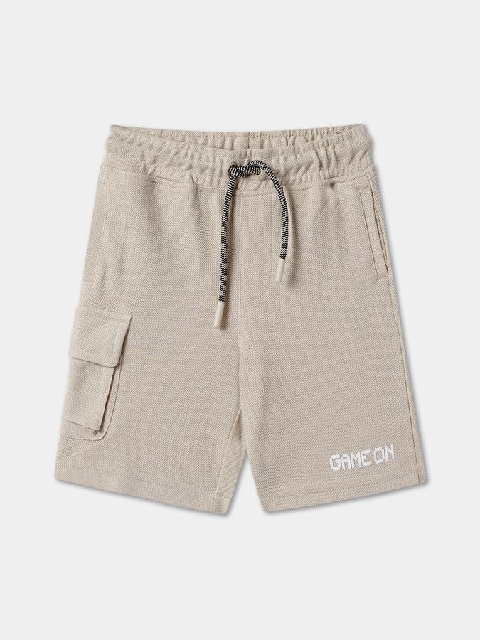 Short For Boys Casual Solid Pure Cotton 