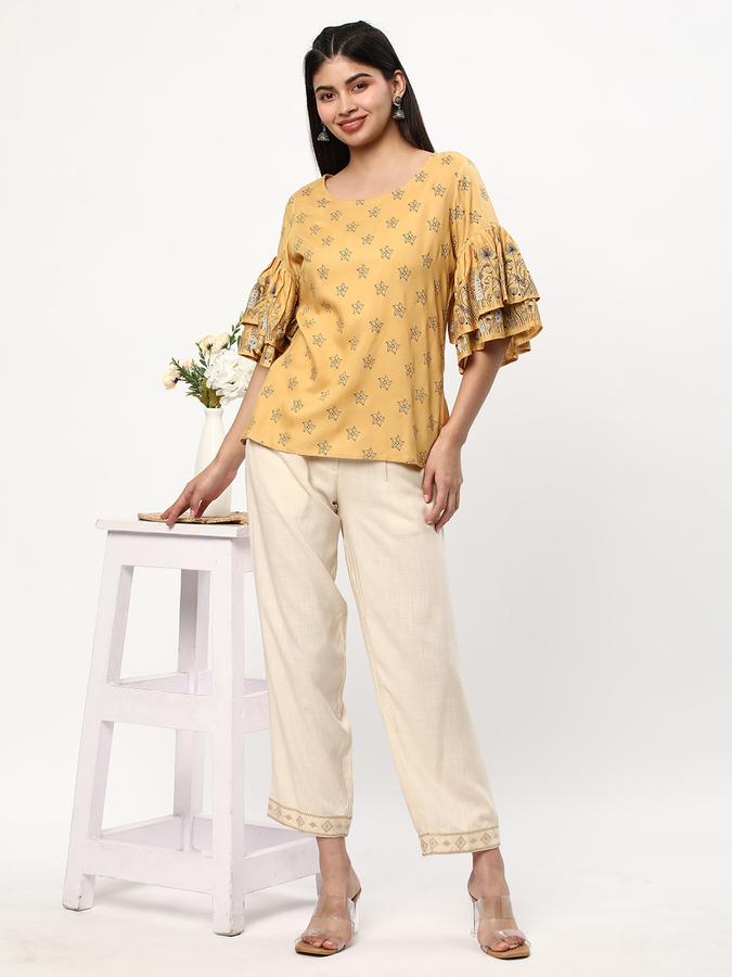 Women Floral Print Tunic image number 1