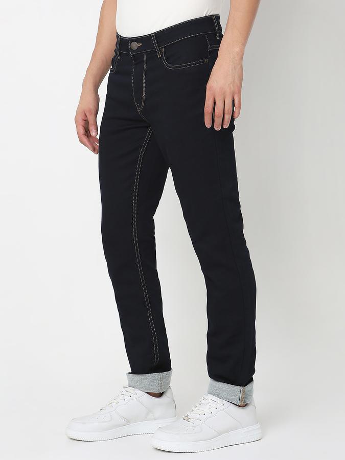 Men Slim Fit Jeans with Insert-Pockets image number 1