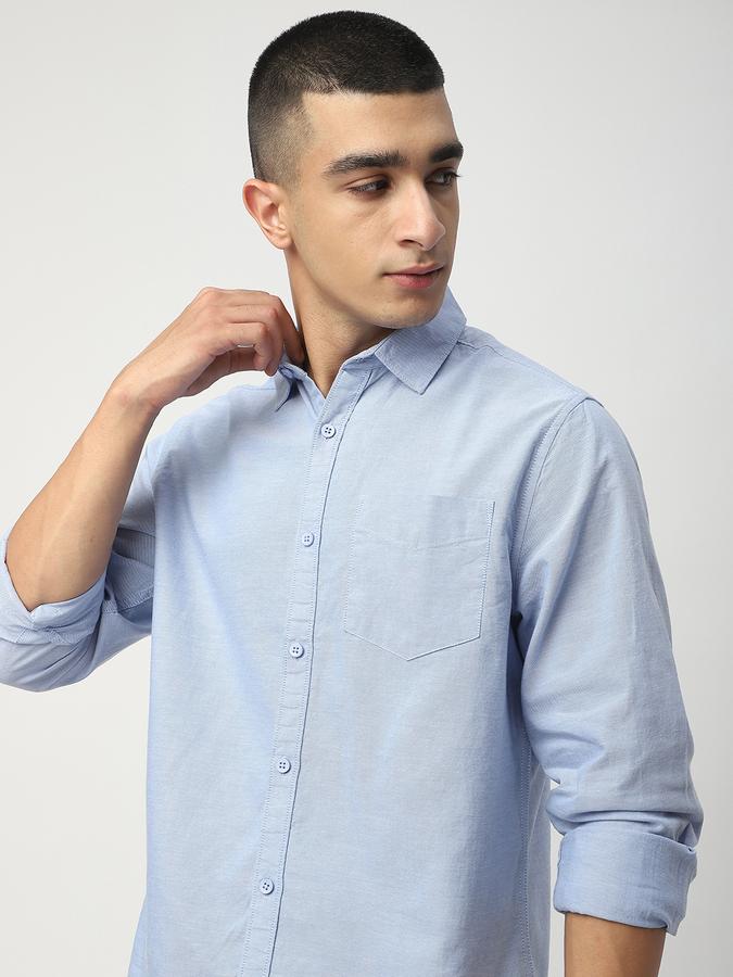 Men Solid Casual Shirt