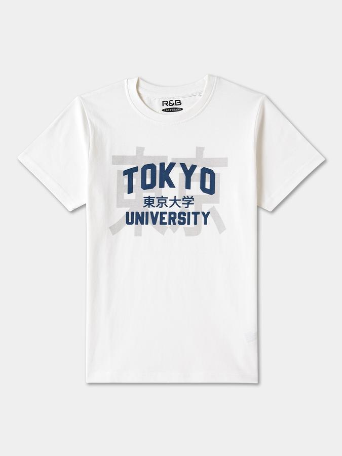 R&B BOYS PRINTED REGULAR GRAPHIC TEE R&B BOYS PRINTED REGULAR GRAPHIC TEE