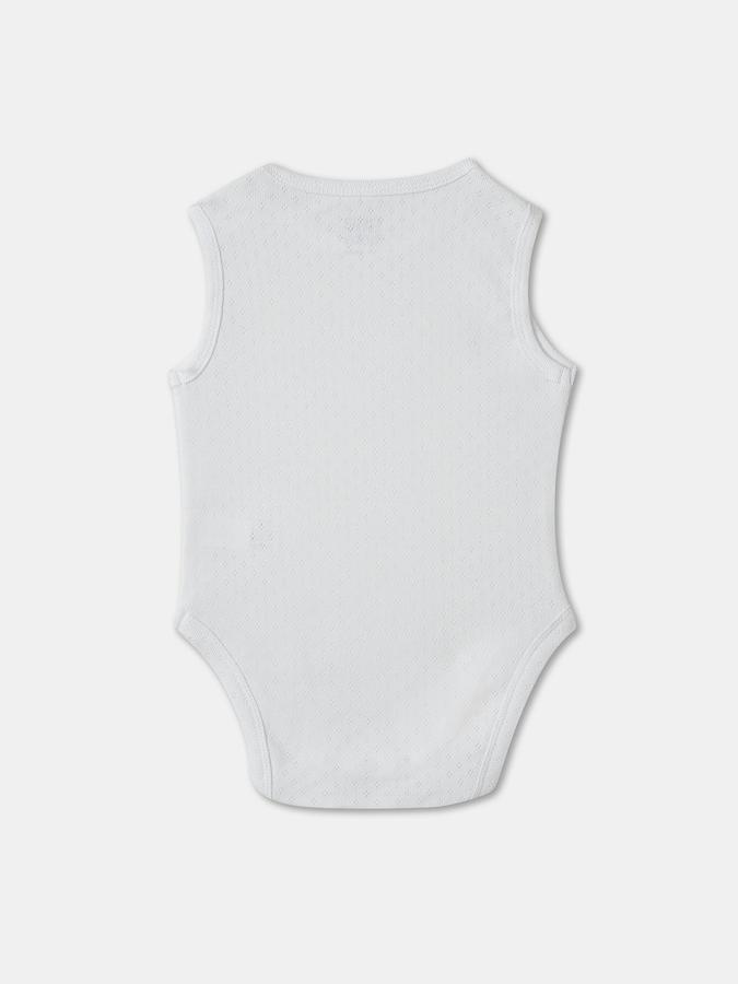 Boys Solid BodySuit image number 3