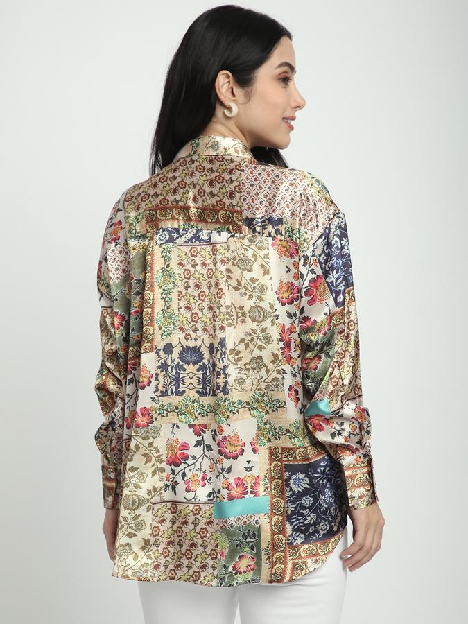 Women Floral Print Casual Shirt image number 2