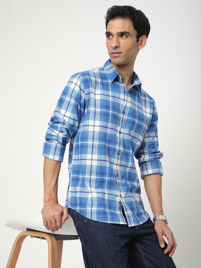 Men Checkered Casual Shirt image number 0