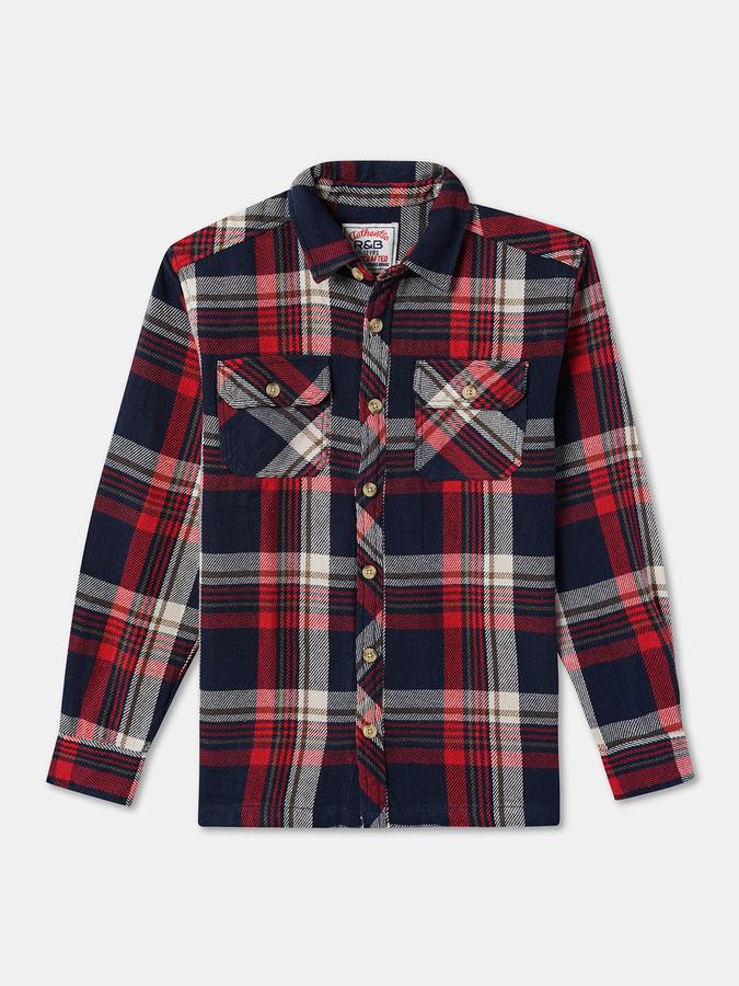 Boys Checkered Casual Shirt