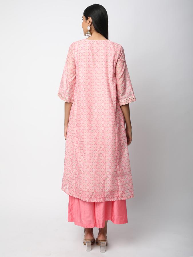 Women Printed Flared Kurta  image number 2