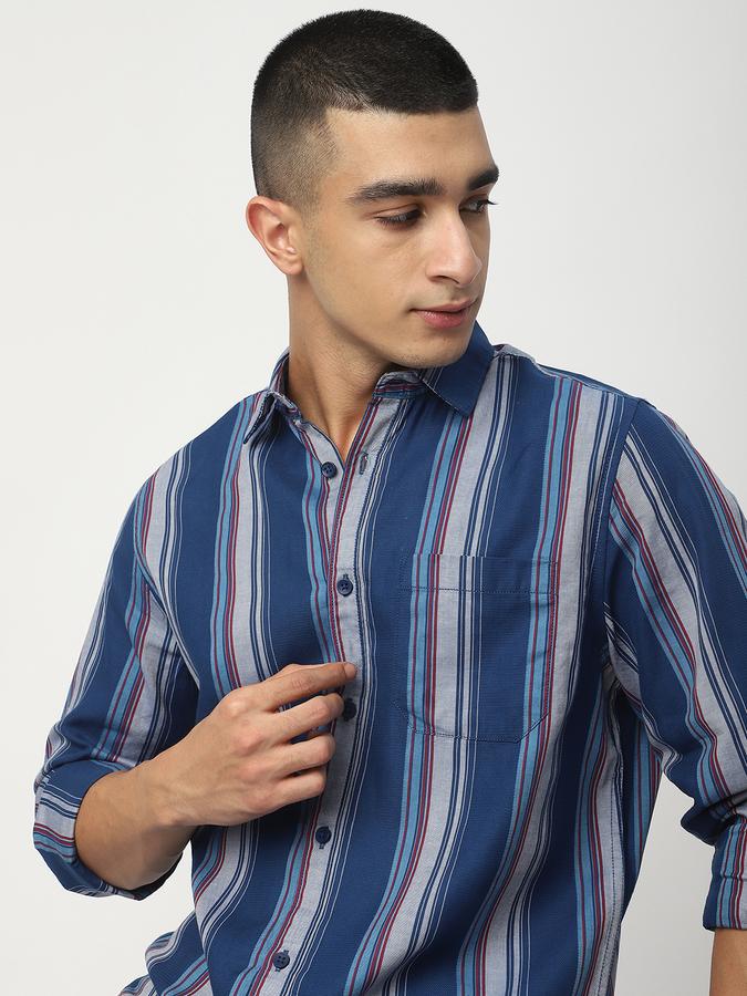 Men Striped Casual Shirt