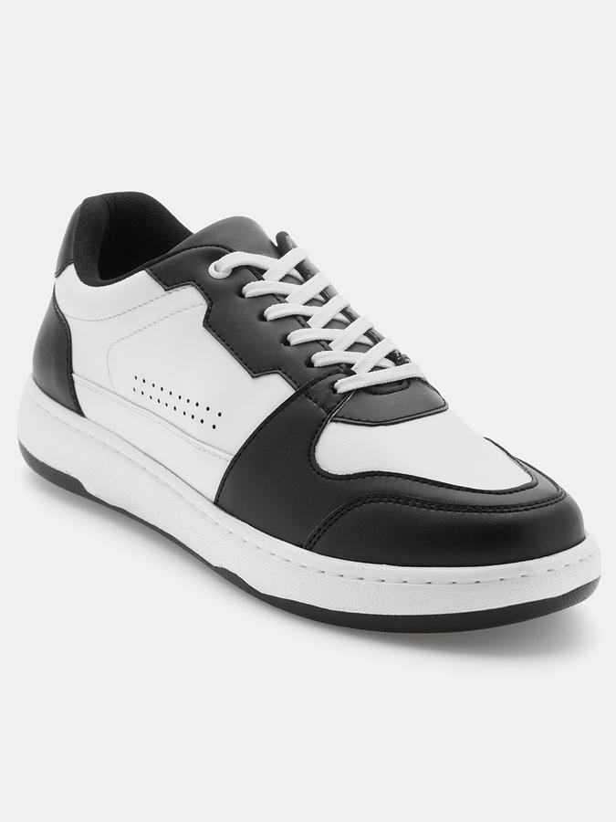 Men Colourblock Lace-Up Sneakers image number 2