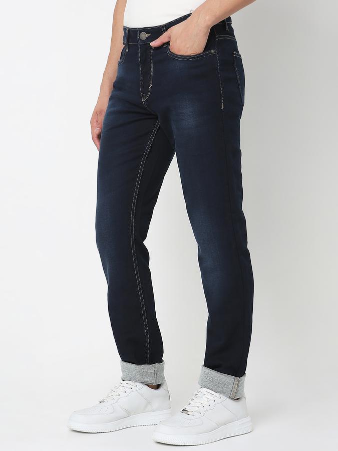 Men Slim Fit Stretchable Jeans image number 1