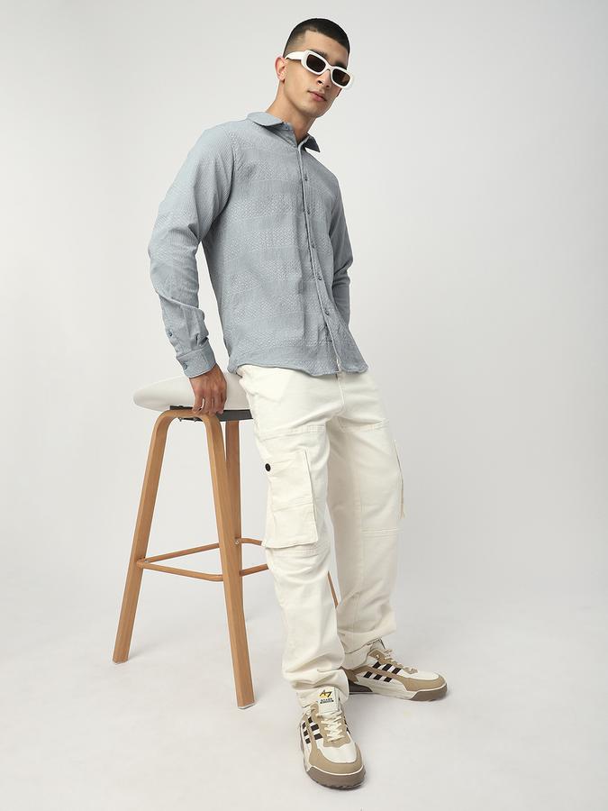 Men Solid Casual Shirt image number 1