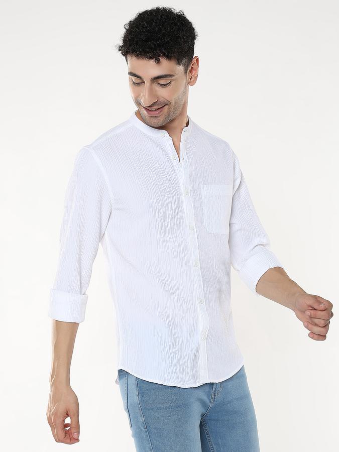 Men Solid Casual Shirt image number 1