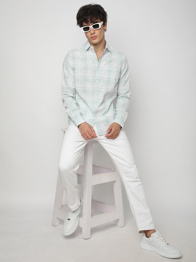 Men Checkered Casual Shirt  image number 1