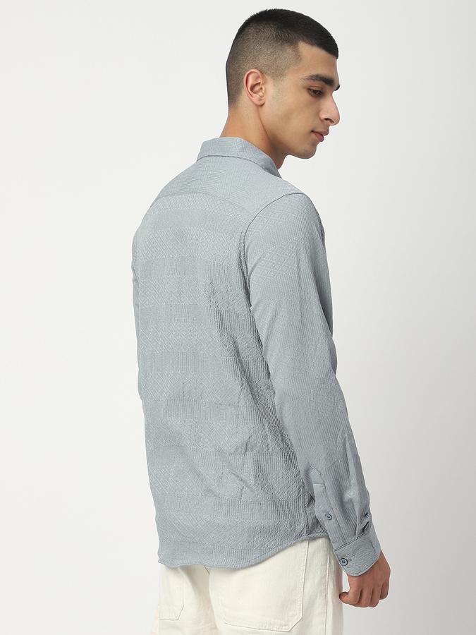 Men Solid Casual Shirt image number 2