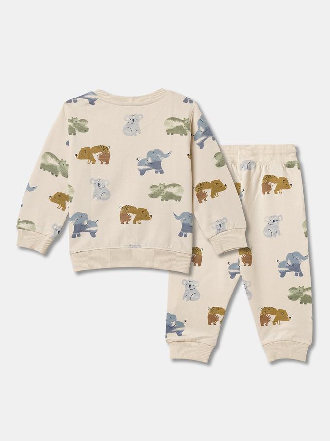 Baby Boys Casual Sweatshirt Track Pants image number 1