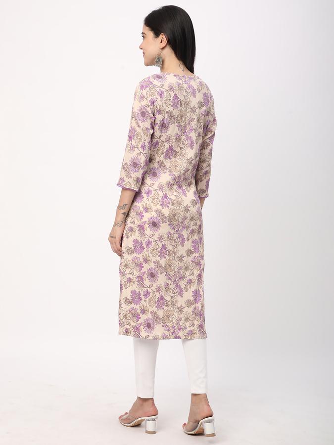 Women Printed A-line Kurta image number 2