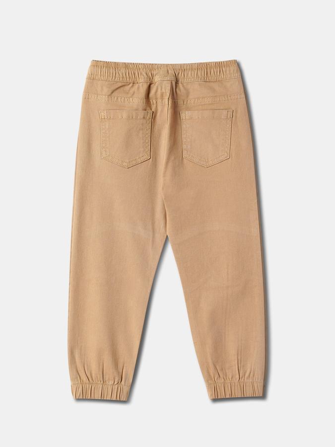 Boys Mid-Rise Straight Fit Trousers image number 1