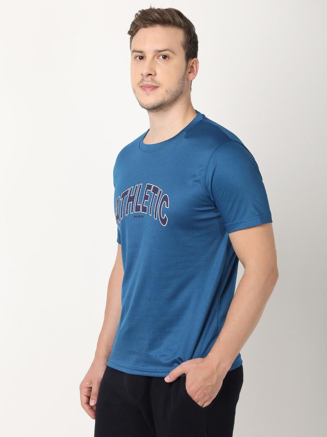 Men Typographic Regular Fit T-shirt image number 1