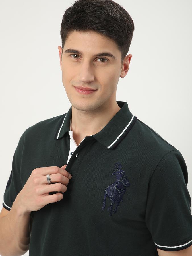 Men Regular Fit Polo T-Shirt image number 0