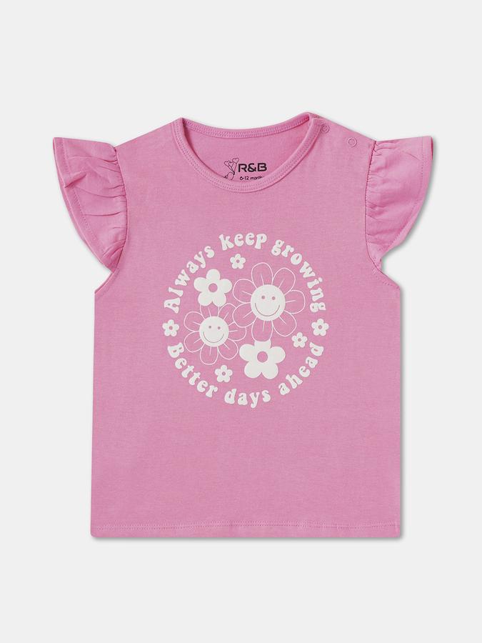 Girls solid T-shirt