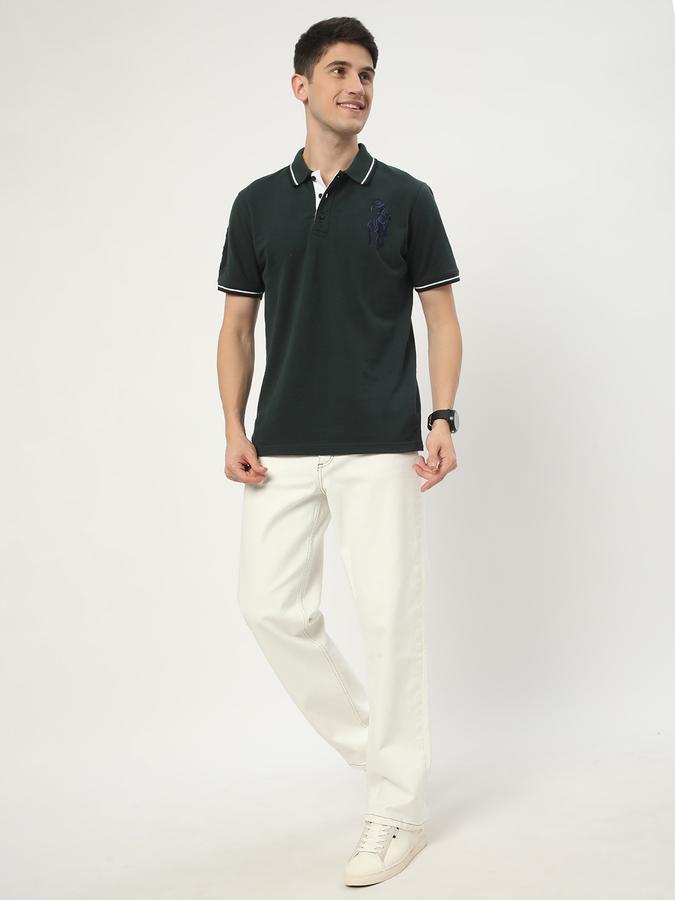 Men Regular Fit Polo T-Shirt image number 1