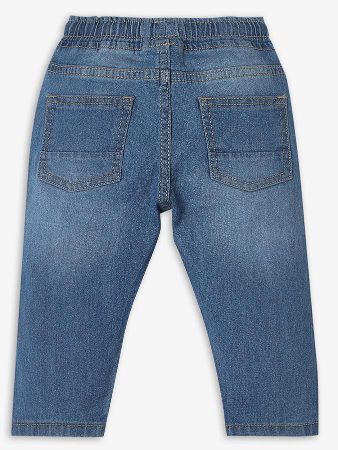 Boys Lightly Washed Regular Fit Jeans image number 1