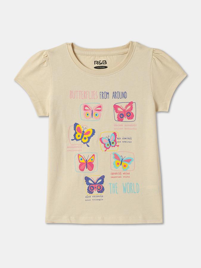 Girls solid T-shirt