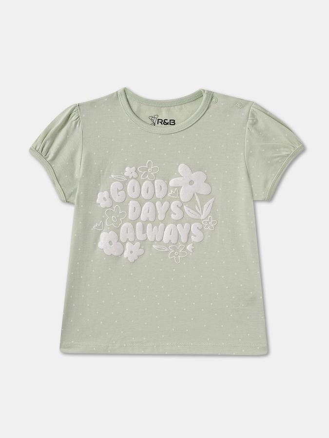 Girls solid T-shirt