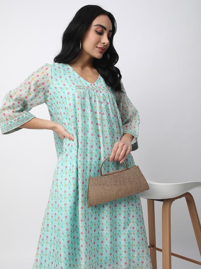 Women Printed A-line Kurta 