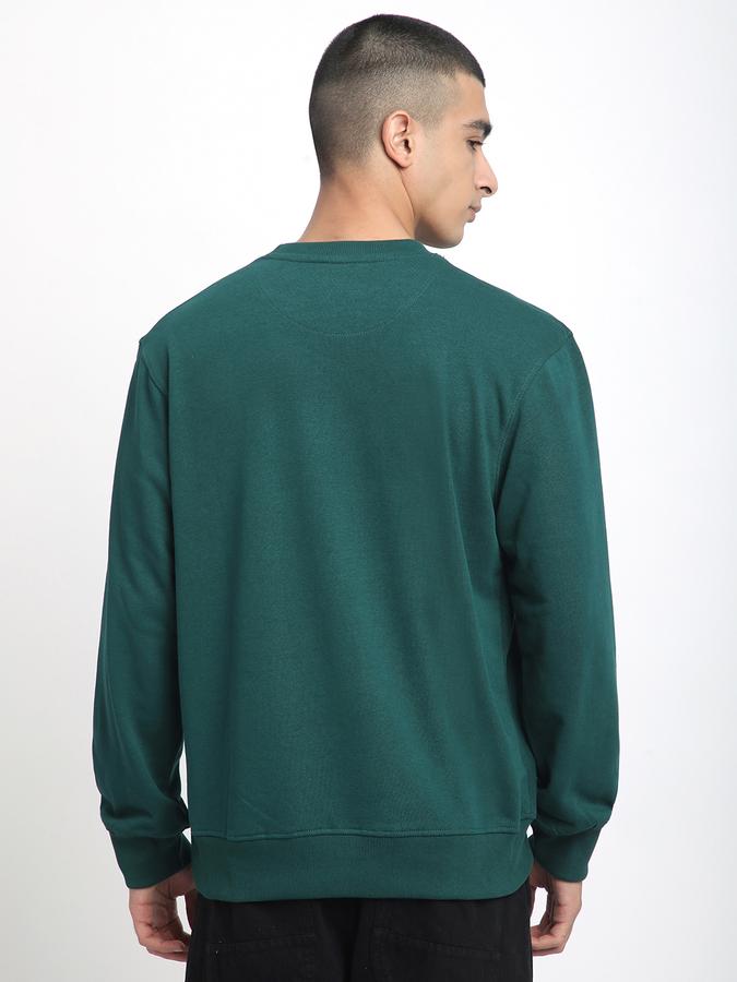 Full Sleeve Solid Men Sweatshirt image number 2