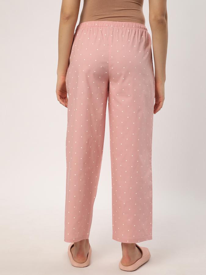 Women Micro Print Regular Fit Pyjamas image number 2