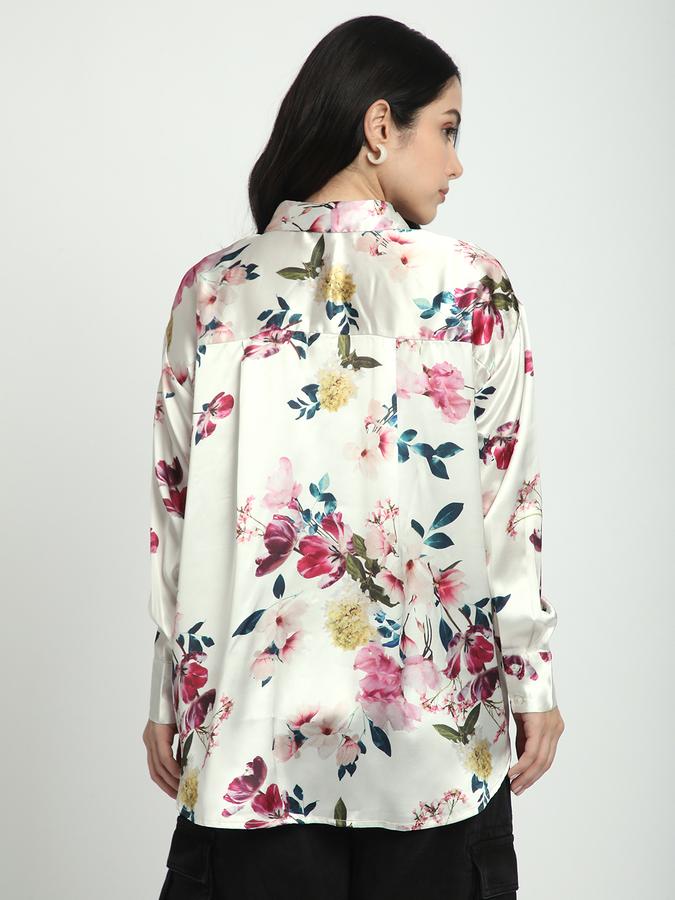 Women Floral Print Casual Shirt image number 2