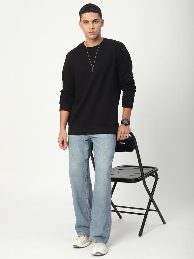 Full Sleeve Solid Men Sweatshirt image number 1