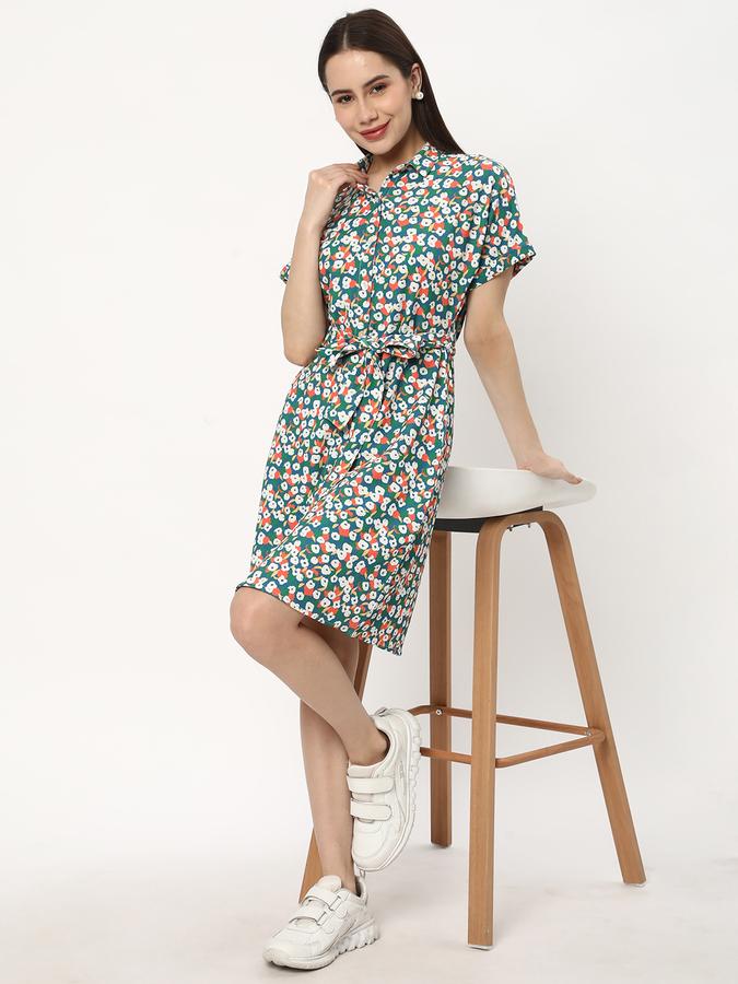 R&B Women's Floral Dress image number 1