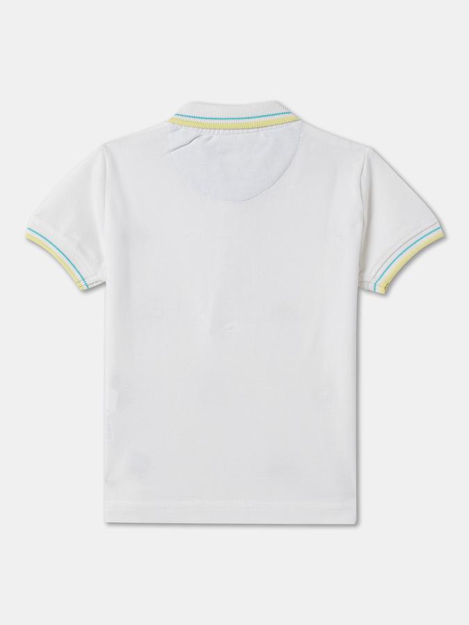 Boys Graphic Print Polo T-Shirt image number 1