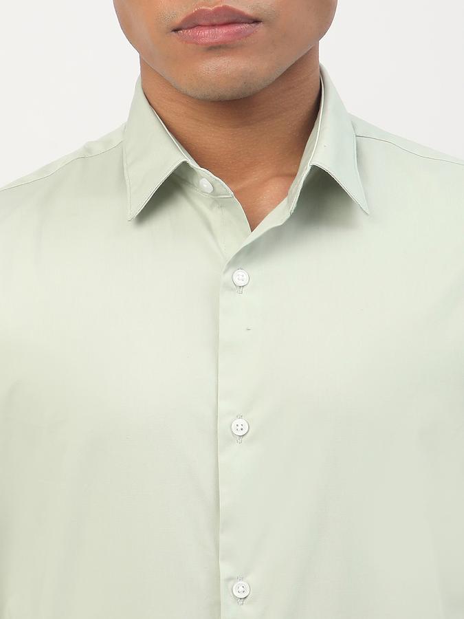 Men Solid Casual Casual Shirts image number 3