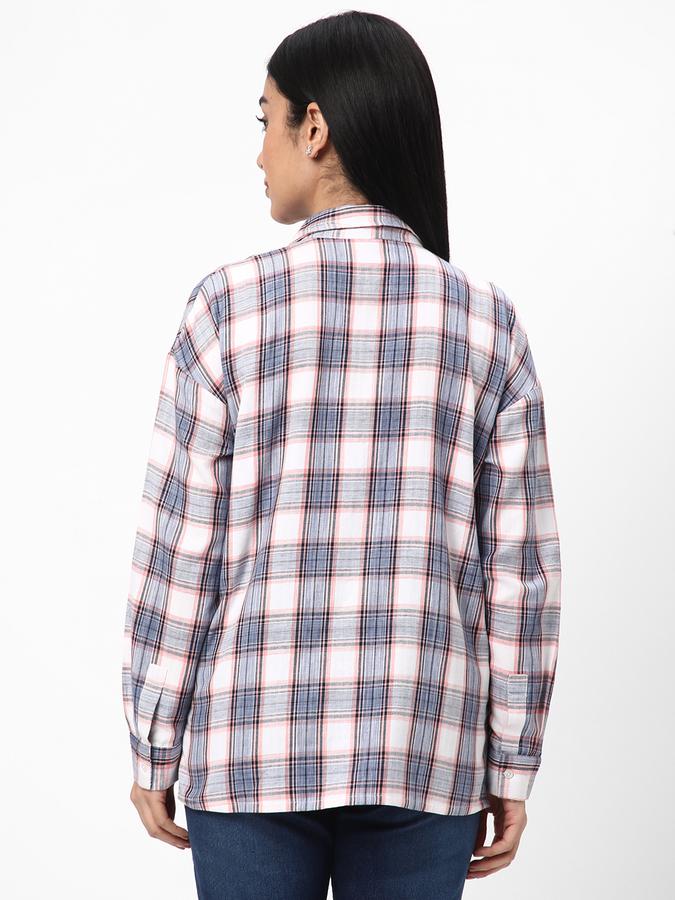 R&B Women's Relaxed Check Shirt image number 2