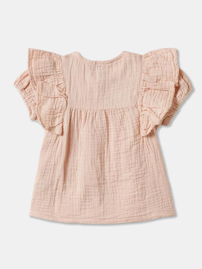 Baby Girls Pure Cotton A-line Top  image number 1