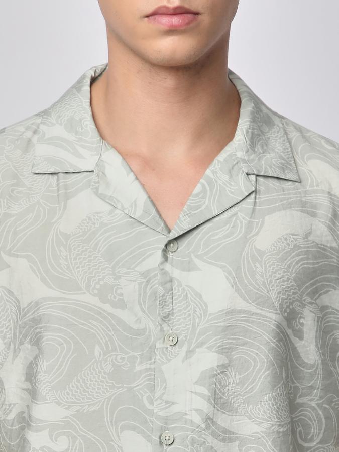 R&B Men Printed Casual Shirt image number 3