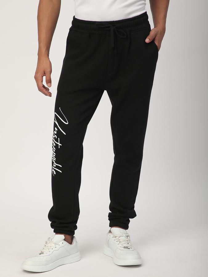 Graphic Print Men Track Pants