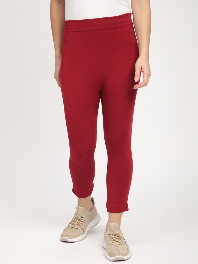 Women Solid Capri image number 0