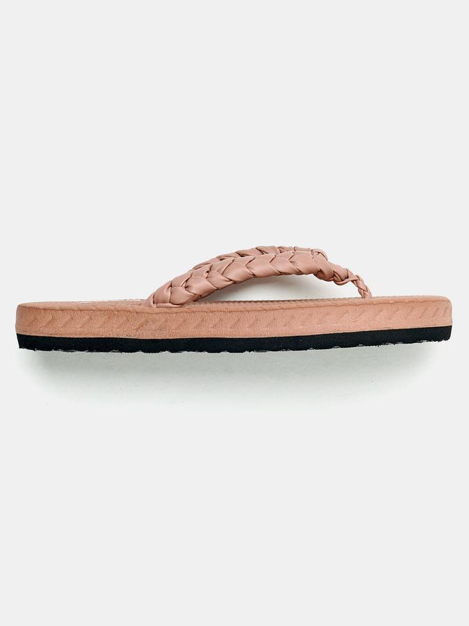 Women Thong-Strap Slip-On Flip-Flops image number 1