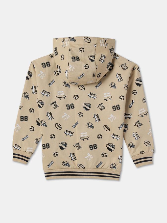 Full Sleeve Printed Boys Jacket image number 1