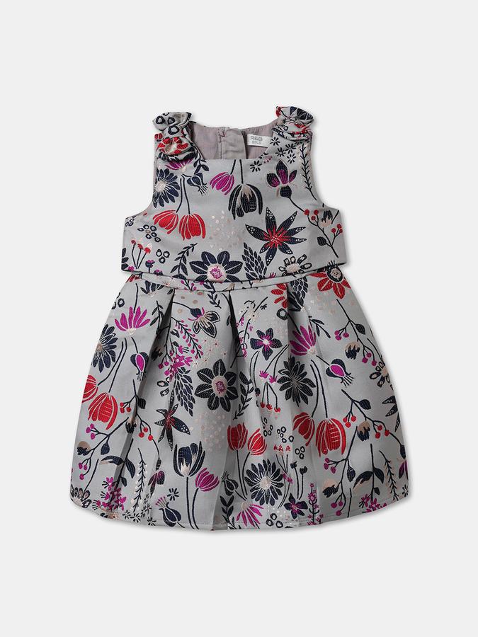 Baby Girls Midi/Knee Length Party Dress Sleeveless