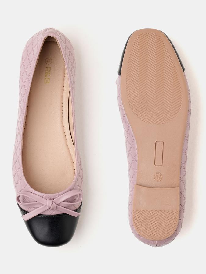 Women Slip-On Ballerinas with Bow Accent image number 3